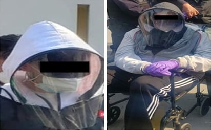  Con el cabello y cejas pintados con canas y documentos pertenecientes a familiares directos, dos hombres de 35 y 39 años recibieron la primera dosis de la vacuna contra COVID-19 en la alcaldía Coyoacán. (ESPECIAL)