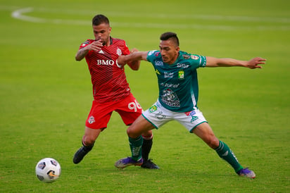 León no pudo aprovechar su condición de local e igualó a un tanto con Toronto, dentro de los octavos de final de la 'Concachampions'. (JAM MEDIA)