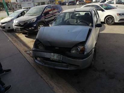 Los hechos ocurrieron la mañana de ayer miércoles sobre el bulevar Independencia y calle Feliciano Cobián. (EL SIGLO DE TORREÓN)