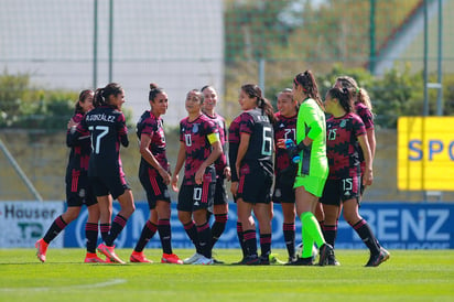 La Selección Mexicana Femenil empató en su primer partido de preparación en su gira por Europa este fin de semana. (ESPECIAL)