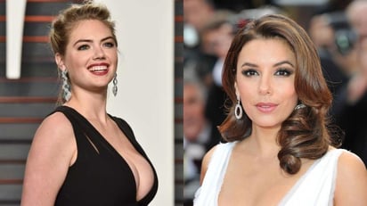 ¿Quién dice que los balones de futbol no se llevan con el mundo del entretenimiento? Pues ya es así, Kate Upton y Eva Longoria serán nuevas socias de los Rayos del Necaxa, de la Liga MX.  (ESPECIAL) 