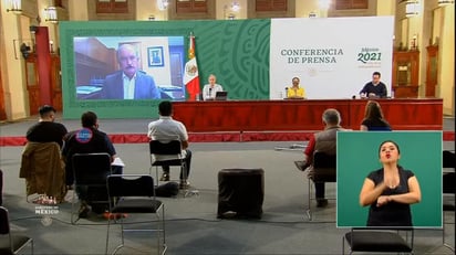 Las autoridades federales de Salud ofrecieron la conferencia de prensa diaria para informar a la población sobre la pandemia de la enfermedad COVID-19, causada por el coronavirus SARS-CoV-2, en México. (ESPECIAL)