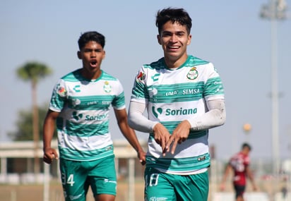 Keyvid Chávez marcó el tanto del empate por la Sub-17. (CORTESÍA)