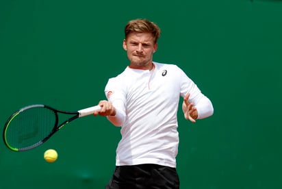 David Goffin venció fácilmente 6-2, 6-2 a Pierre-Hugues Herbert. (EFE)