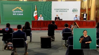 Las autoridades federales de Salud ofrecieron la conferencia de prensa diaria para informar a la población sobre la pandemia de la enfermedad COVID-19, causada por el coronavirus SARS-CoV-2, en México. (ESPECIAL)