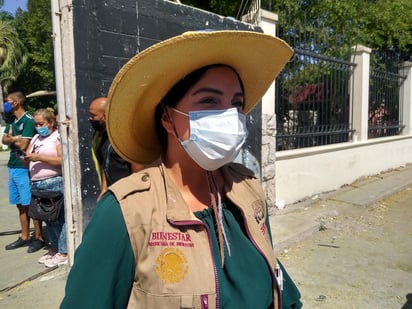  La titular de la citada dependencia, Cintia Cuevas Sánchez indicó que la inoculación comenzará el próximo mes de mayo aunque dijo que todavía no se tiene disponible el calendario para aplicar las vacunas contra el virus SARS-CoV-2 así como las células de vacunación y el padrón de personas beneficiarias.
 (ARCHIVO)