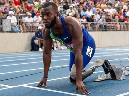 Blake Leeper 'corre a una altura poco natural', concluyó un panel de revisión de asistencias mecánicas de la Federación de Atletismo. (INSTAGRAM / @leepster)