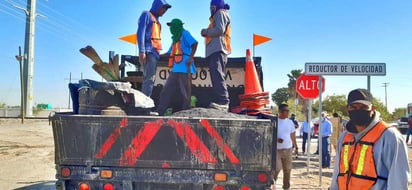 Los trabajos consistirán en el bacheo de pozos y enseguida un recarpeteo, informaron autoridades. (EL SIGLO DE TORREÓN) 