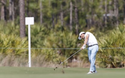 Luego de una semana de descanso donde perfeccionó su juego corto, el mexicano Abraham Ancer, está listo para buscar primeros puestos. (EFE)