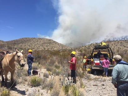 Hasta el momento las autoridades no han informado de la extensión del incendio ni de los daños causados por el fenómeno ígneo.