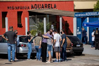 La Policía brasileña informó este lunes que el autor de la masacre maltrataba animales y sufría acoso escolar. (AP) 