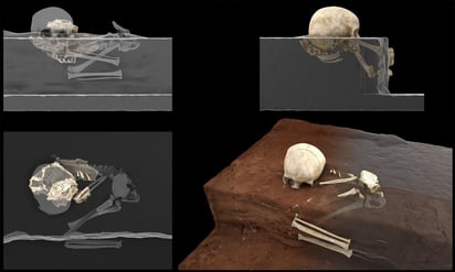 África es el lugar en el que nuestra especie nació biológica y culturalmente pero, mientras que en Eurasia hay multitud de evidencias tempranas de prácticas mortuorias, en África apenas hay registros. Hoy, un estudio internacional que publica Nature describe el enterramiento más antiguo de África, el de Mtoto, un niño enterrado hace 78,000 años en Kenia. (EFE) 
