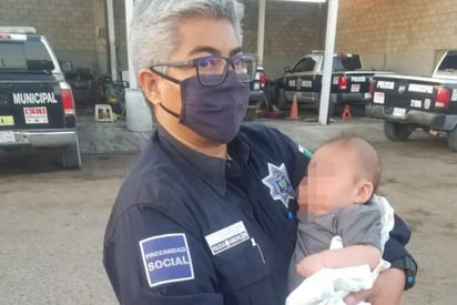 El bebé quedará bajo el cuidado de personal del albergue Niño Jesús a disposición de las autoridades del DIF Municipal. (ESPECIAL)