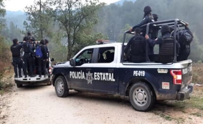 La SSPO señala que solo se reportan daños materiales a dos patrullas de la Policía Estatal.