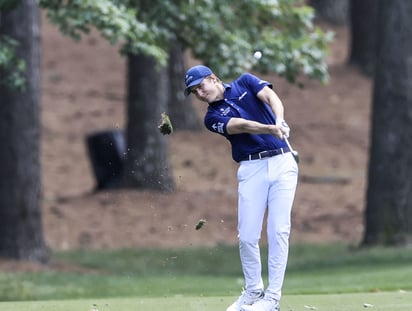 Carlos Ortiz tuvo una buena primera ronda en el torneo Byron Nelson de la PGA, tirando -5 gracias a un par de águilas que logró. (ARCHIVO)