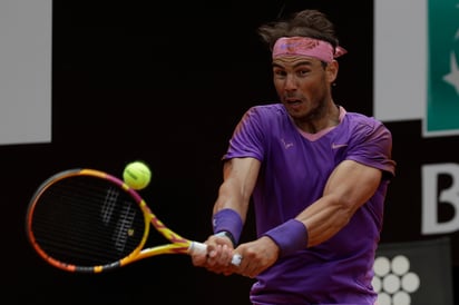 Luego de tres derrotas seguidas frente a Alexander Zverev, Rafael Nadal se impuso al alemán 6-3, 6-4 en el Abierto de Italia. (AP)