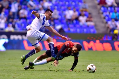 Un autogol le abrió la puerta al Puebla para avanzar a las semifinales del torneo Clausura mexicano, al vencer el sábado 1-0 al Atlas y obtener el pase gracias a su mejor posición en la tabla tras la fase regular. (JAM MEDIA)
