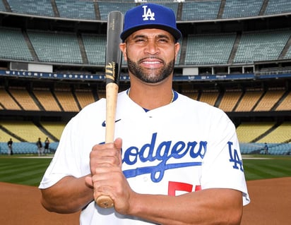 Albert Pujols bateó para .198 con cinco cuadrangulares esta campaña con los Angelinos. (CORTESÍA DODGERS)