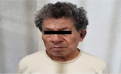  Andrés de 72 años fue detenido por elementos de la Fiscalía General de Justicia del Estado de México, luego de que en un cateo a su casa encontraron restos óseos de varias víctimas, entre ellos el de una mujer de 34 años, cuyo cuerpo fue desmembrado, informó Dilcya García Espinoza de Los Monteros, fiscal central para la investigación de Delitos de Género del Estado de México. (ESPECIAL)