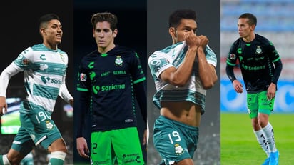 Los logros de Santos Laguna este torneo Guard1anes 2021 también han sido gracias a la oportunidad y confianza que Guillermo Almada le ha dado a los jóvenes de la cantera. (ARCHIVO/JAM MEDIA)
