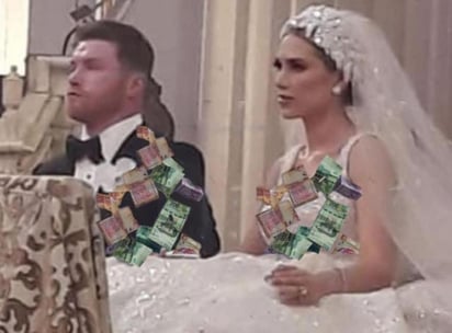 Este fin de semana el boxeador, Saúl 'Canelo' Álvarez se casó por la iglesia en Guadalajara con su ahora esposa, Fernanda Gómez, echando la 'casa por la ventana' con las increíbles presentaciones de famosos y lujos. (Especial) 