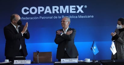 Ante el hecho de que hay gobiernos de todos los niveles que siguen sin respetar la veda electoral e intervienen en las campañas, la Confederación Patronal de la República Mexicana (Coparmex) hizo un 'llamado más fuerte' para que saquen las manos de las elecciones y cumplan con la veda. (ARCHIVO) 