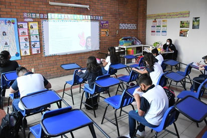 El próximo lunes 31 de mayo se elevará el número de escuelas que ya regresarán a clases en el estado de Durango. (EL SIGLO DE TORREÓN) 