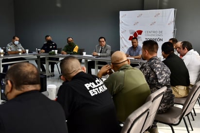 Ayer se llevó a cabo la última reunión para coordinar las acciones de seguridad previo al partido de ida de la final del Guardianes 2021. (ÉRICK SOTOMAYOR)