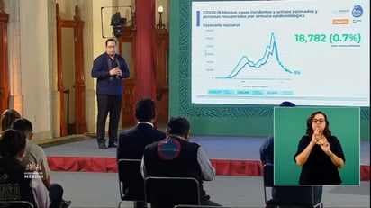 Las autoridades federales de Salud ofrecieron la conferencia de prensa diaria para informar a la población sobre la pandemia de la enfermedad COVID-19, causada por el coronavirus SARS-CoV-2, en México. (ESPECIAL)