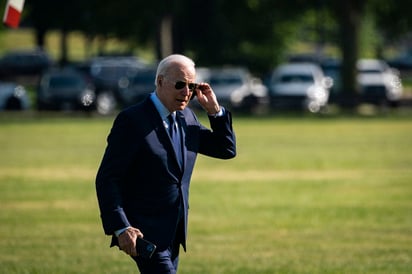 En su intervención, Biden recalcó que, desde su llegada a la Casa Blanca, su Gobierno 'ha cambiado el rumbo de una pandemia y una situación económica únicas' . (ARCHIVO) 