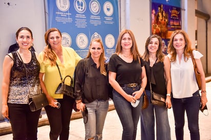 Gabriela, Begoña, Sara, Marisela, Vivis y Alejandra. (EL SIGLO DE TORREÓN / Erick Sotomayor Ruiz)