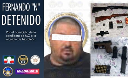 La detención del presunto homicida se logró en el municipio de Yuriria con la participación de elementos de la Agencia de Investigación Criminal (AIC), el Ejército, la Guardia Nacional y la Secretaría de Seguridad Pública del Estado (SSPE).
(ESPECIAL)