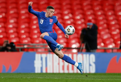 El inglés Phil Foden fue pieza fundamental en la temporada del Manchester City, y debutó el año pasado con la selección inglesa, a la cual se acopló rápidamente.