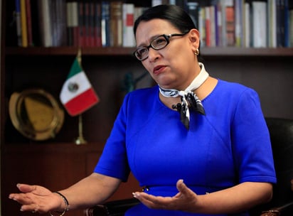 La secretaria de Seguridad y Protección Ciudadana (SSPC), Rosa Icela Rodríguez Velázquez, informó que durante la tarde de ayer y la madrugada de este domingo se registraron incidentes de amenazas 'a veces entre candidatos y partidos políticos', en algunas zonas del país. (ARCHIVO)