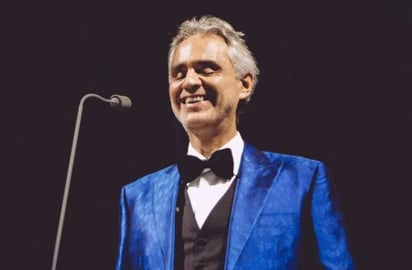 Andrea Bocelli cantará en la ceremonia de apertura de la UEFA Euro 2020 en el estado Olimpico de Roma este viernes 11 de junio. (ESPECIAL)