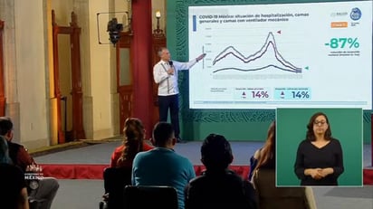 Las autoridades federales de Salud ofrecieron la conferencia de prensa diaria para informar a la población sobre la pandemia de la enfermedad COVID-19, causada por el coronavirus SARS-CoV-2, en México. (ESPECIAL)