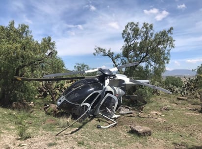 Los tripulantes de la aeronave fueron identificados como Luis Alberto 'N' y Abel 'N'.