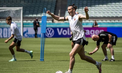 Gareth Bale en la Eurocopa 2020. (EFE)