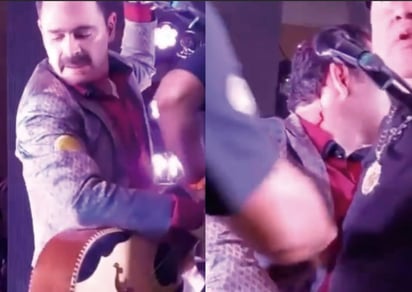 Este miércoles mediante TikTok resurgió el video donde el cantante Mario Quintero de los Tucanes de Tijuana fue agredido durante una presentación. (TIKTOK) 