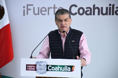 El gobernador del estado de Coahuila, Miguel Riquelme, advirtió que presentarán una inconformidad oficial por el indicador “naranja” que mantiene el Gobierno de los Estados Unidos en temas de viaje para la entidad, así como para el vecino estado de Durango. (ARCHIVO)
