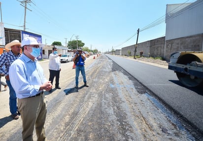 La obra en el bulevar Cereso beneficiará a más de 240 mil habitantes de nueve colonias y fraccionamientos de Gómez Palacio. (EL SIGLO DE TORREÓN) 