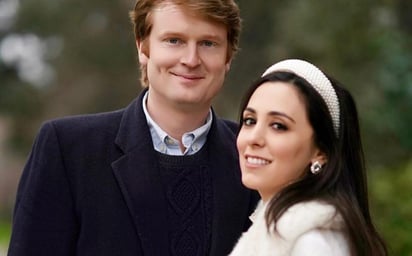 Después de 18 meses de matrimonio, la filántropa y socialité mexicana, Hanna Jaff, decidió poner fin a su relación con el integrante de la realeza inglesa, Harry Roper-Curzon, por supuesta violencia hacia ella.  (ESPECIAL) 