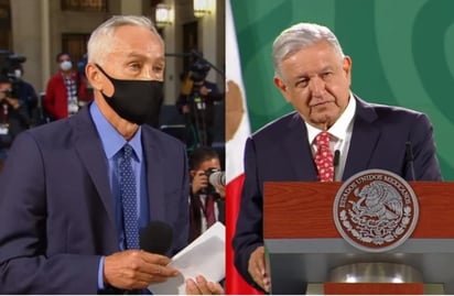 Durante su mañanera de este lunes en Palacio Nacional, el presidente López Obrador se enfrascó en un debate con el periodista de Univisión, Jorge Ramos, sobre las cifras oficiales de incidencia delictiva.
(ESPECIAL)