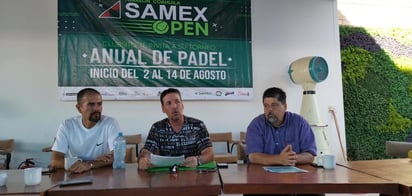 El Centro Tenístico y de Pádel “Clubsito”, lanzó la convocatoria para participar en su segundo Torneo Anual de Pádel 2021, que se jugará del 2 al 14 de agosto en las magníficas canchas del complejo ubicado a unos metros del fraccionamiento Los Azulejos. (ARCHIVO) 
