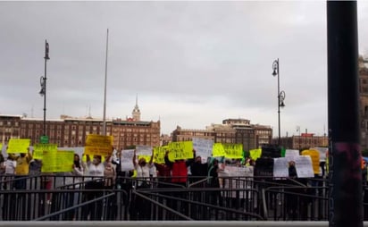 El Centro de Comando, Control, Cómputo, Comunicaciones y Contacto Ciudadano de la Ciudad de México (C5) alertó sobre la concentración de manifestantes sobre Avenida Plaza de la Constitución, colonia Centro Histórico.
(EL UNIVERSAL)