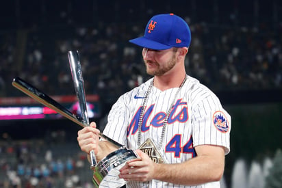 El primera base de los Mets de Nueva York, Pete Alonso, dejó a un lado el no haber llegado al Derby de Jonrones como el participante más mediático, eso se lo dejó a la sensación japonesa Shohey Ohtani, pero luego con el bate demostró por segunda en su carrera que es el verdadero 'rey' de los cuadrangulares.
