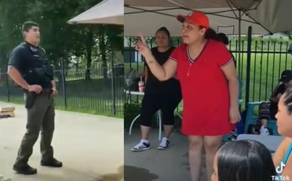 Además de ser expulsada junto a su familia de la alberca por 'poner música mexicana', la mujer fue desalojada del local donde impartía clases de zumba en el complejo recreativo ubicado en Carolina del Norte (CAPTURA) 