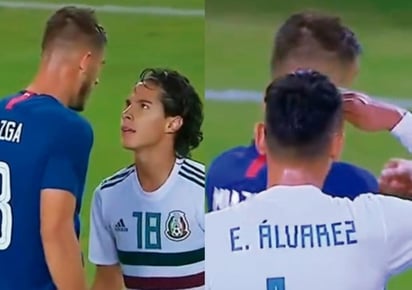 En los últimos días en redes sociales, se ha recordado a través de diferentes cuentas el 'épico' momento en el que Edson Álvarez defiende a Diego Lainez de Matt Miazga en un encuentro ante Estados Unidos. (ESPECIAL) 