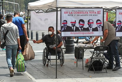 El Instituto Nacional Electoral cierra convocatoria. Se registran 2 mil 603 observadores para la Consulta Popular del Próximo primero de agosto. (ARCHIVO) 
