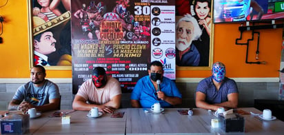 Las emociones de la lucha libre profesional regresarán al Palenque “Vicente Fernández” de la Expo Feria Gómez Palacio este viernes 30 de julio, cuando a partir de las 20:00 horas se realizará la función denominada “Ajuste de cuentas”. (AARÓN ARGUIJO)